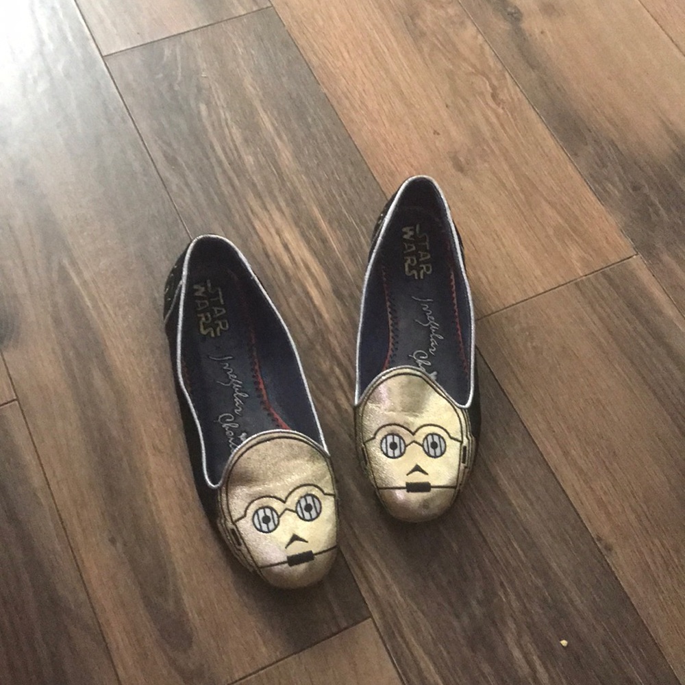 Irregular choice sz 9 women’s flat C3PO shoes